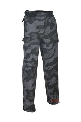 US SPLINTERNIGHT BDU STYLE RANGER FIELD PANTS – Camuflaj de noapte, stil militar pur