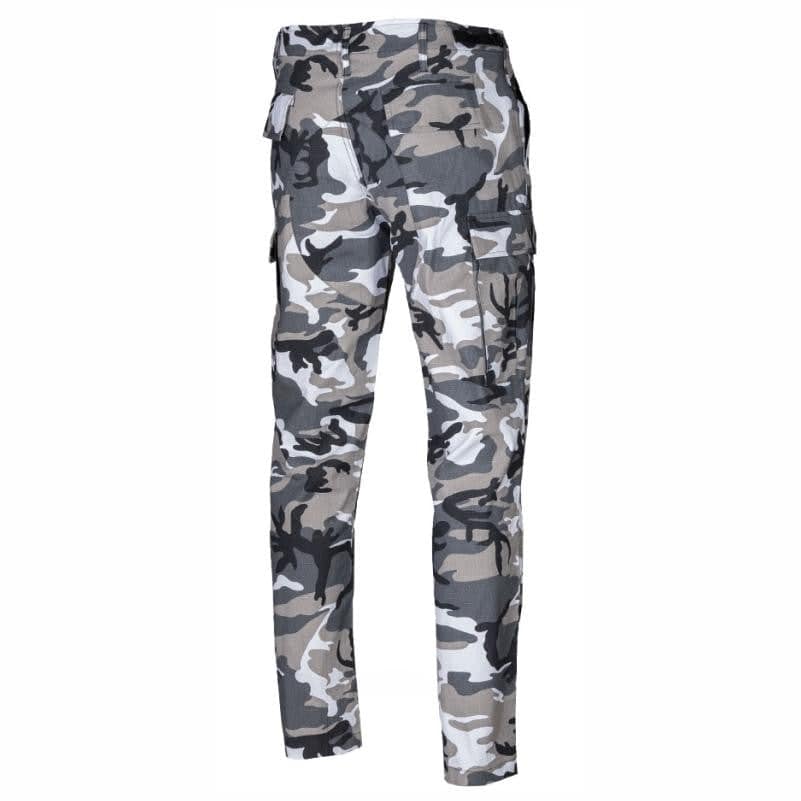 US URBAN R/S BDU FIELD PANTS ′SLIM FIT′ – TEESAR® Pantaloni tactici urban camo, slim fit – țesătură Ripstop 100% bumbac