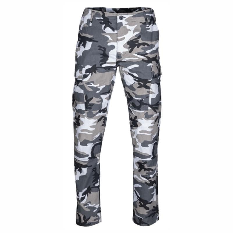 US URBAN R/S BDU FIELD PANTS ′SLIM FIT′ – TEESAR® Pantaloni tactici urban camo, slim fit – țesătură Ripstop 100% bumbac
