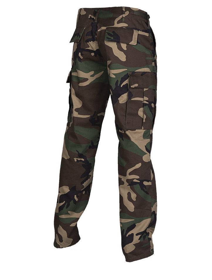 US W/L BDU STYLE RANGER FIELD PANTS ′STRAIGHT CUT′ – Camuflaj tactic clasic, croială dreaptă modernizată