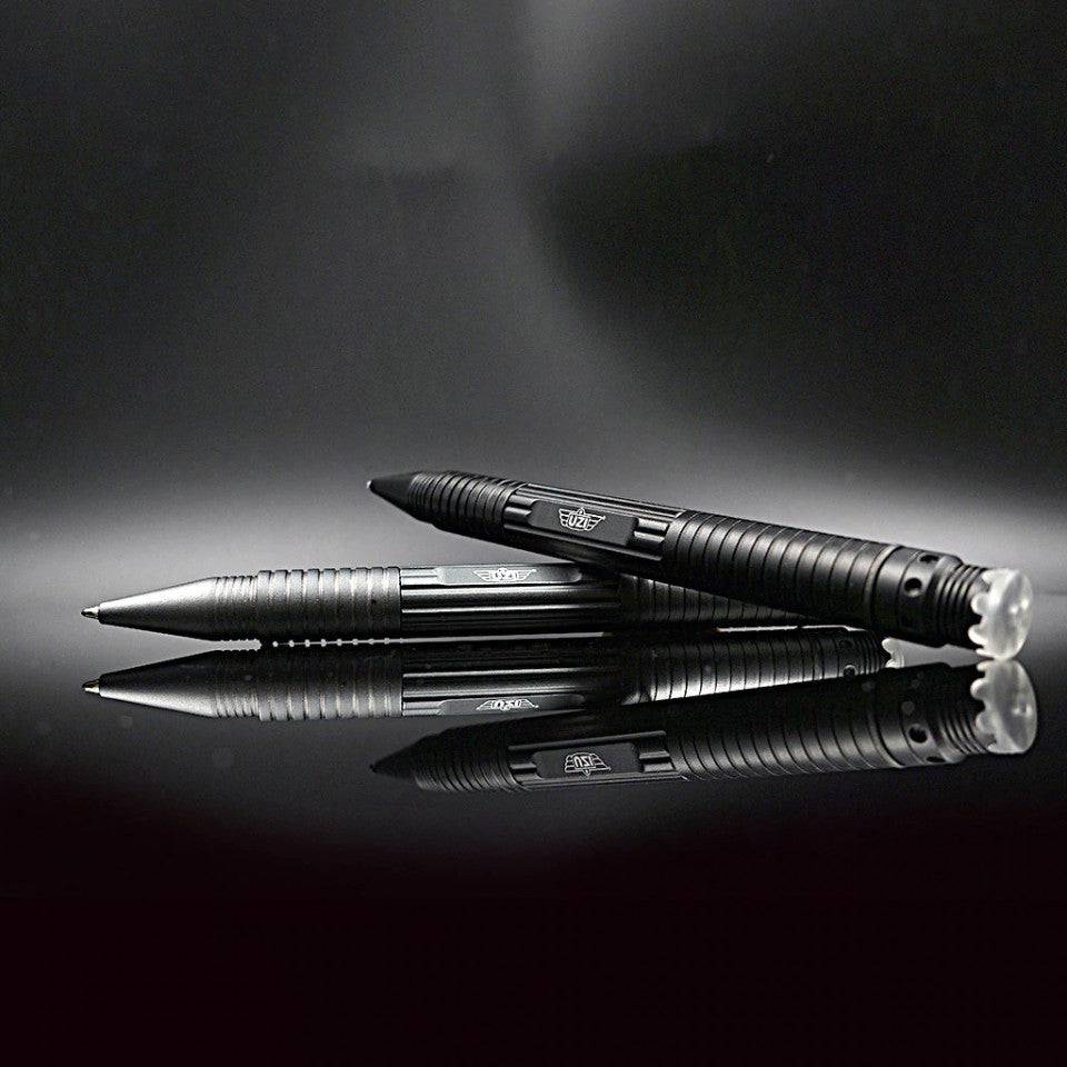 Uzi Tactical Pen W/ Dna Catcher - Black