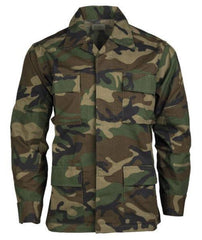 Veston Bdu Ripstop Camuflaj Woodland