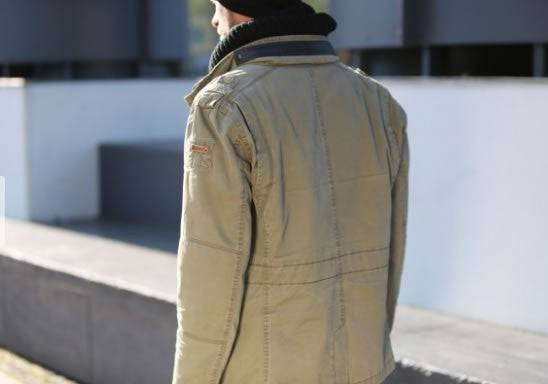 Veston Britannia Oliv