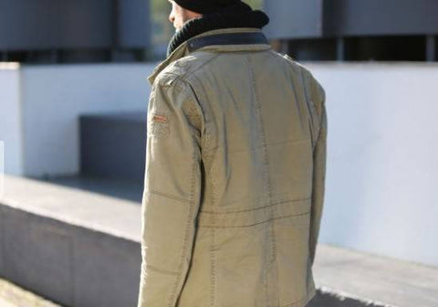 Veston Britannia Oliv