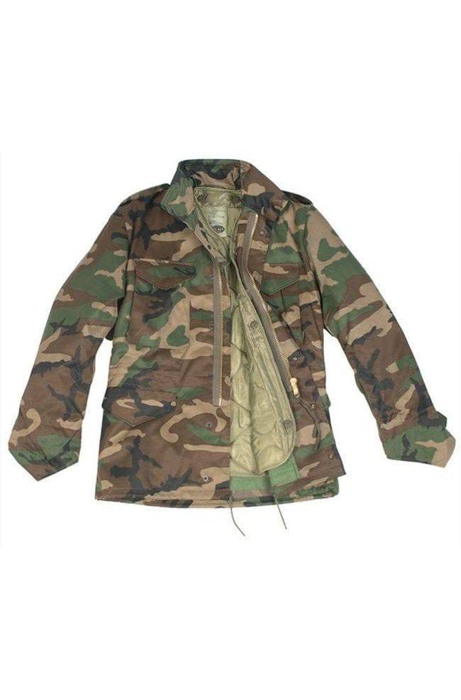Veston Copii M65 Camuflaj Woodland
