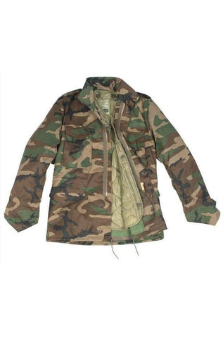 Veston Copii M65 Camuflaj Woodland