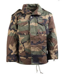 Veston Copii M65 Camuflaj Woodland