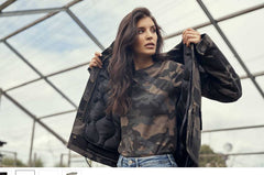 Veston Dama M65 Darkcamo