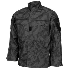 Veston Militari Bdu Ripstop Camuflaj Night Camo Mfh