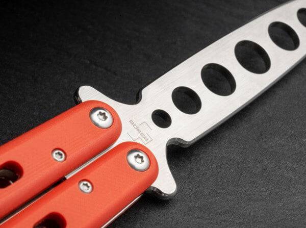 BRICEAG BOKER PLUS BALISONG TRAINER RED