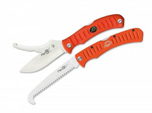 BRICEAG OUTDOOR EDGE FLIP N' BLAZE SAW COMBO ORANGE