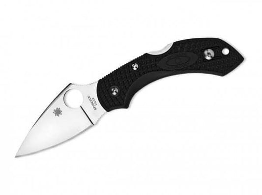 BRICEAG SPYDERCO DRAGONFLY 2 LIGHTWEIGHT BLACK PLAIN