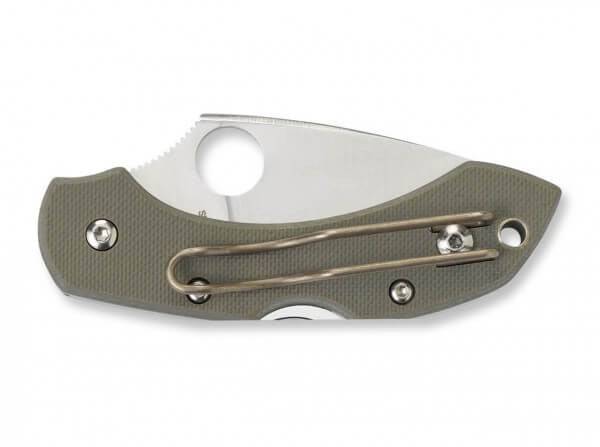 BRICEAG SPYDERCO DRAGONFLY G10 FOLIAGE GREEN