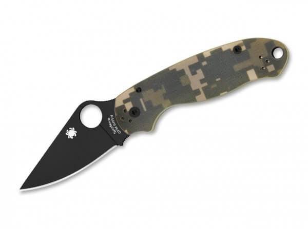 BRICEAG SPYDERCO PARA 3 CAMO BLACK BLADE