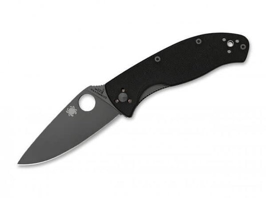 BRICEAG SPYDERCO TENACIOUS BLACK PLAIN