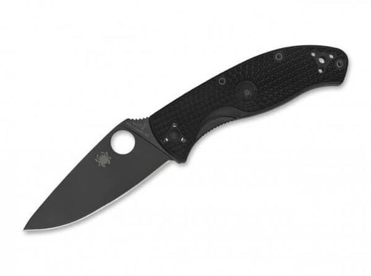 BRICEAG SPYDERCO TENACIOUS LIGHTWEIGHT BLACK PLAIN