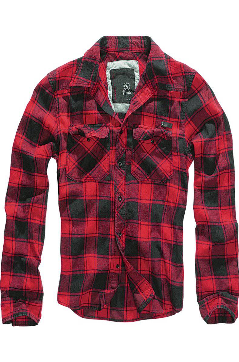 CAMASA CHECK SHIRT RED-BLACK