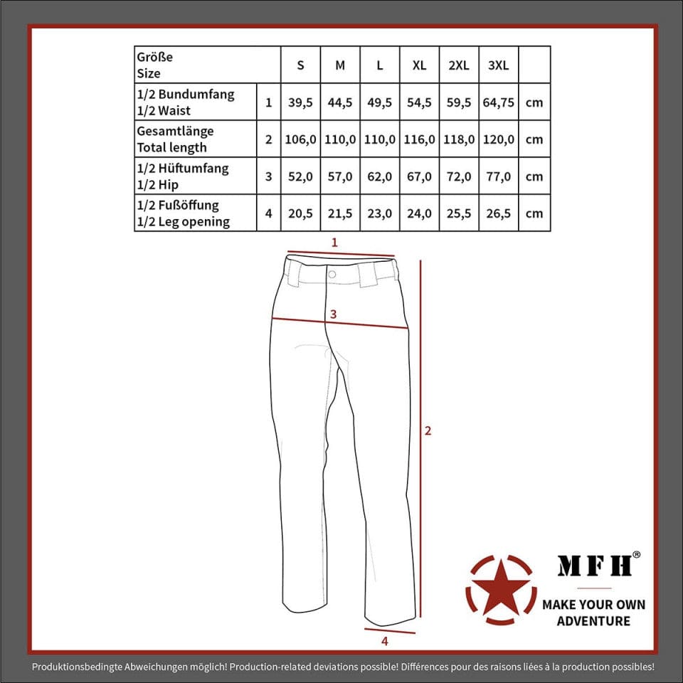 PANTALONI MILITARI BDU RIPSTOP CAMUFLAJ NIGHT CAMO MFH