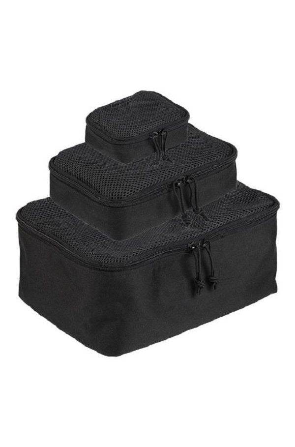 ORGANIZATOR DIN PLASA 3 PIESE BLACK