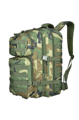 RUCSAC MILITAR ASALT 36L WOODLAND LARGE