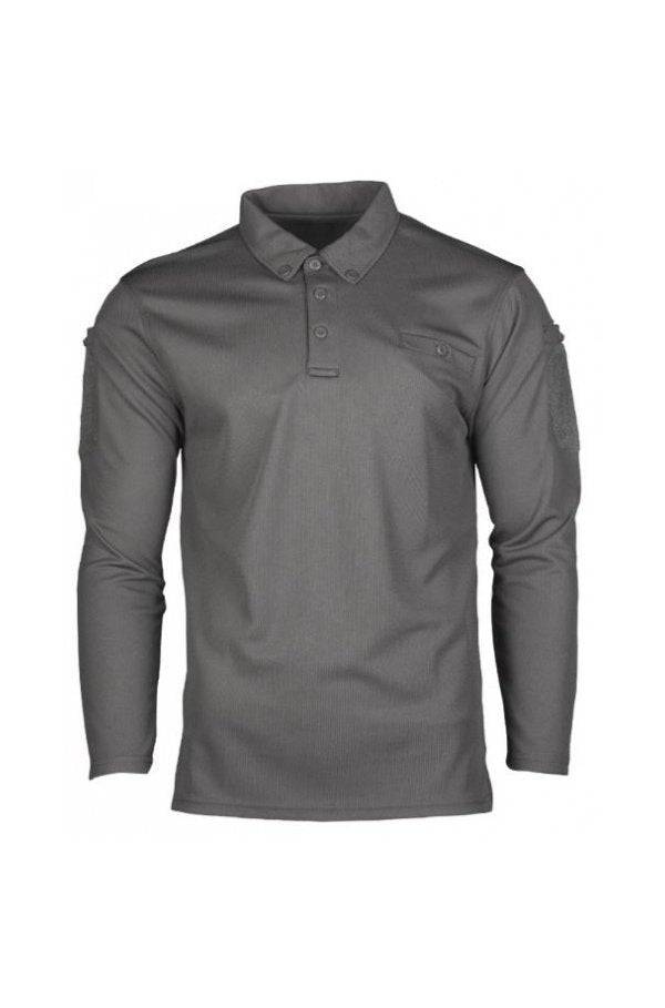 BLUZA POLO QUICK DRY GREY