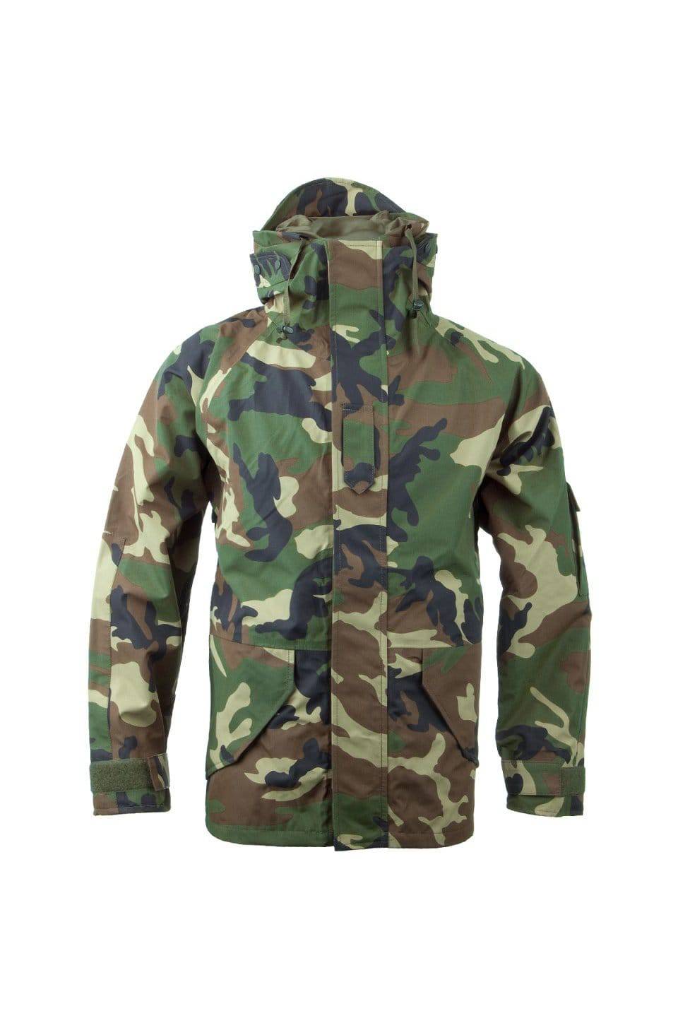 JACHETA IMPERMEABILA US CAMUFLAJ WOODLAND