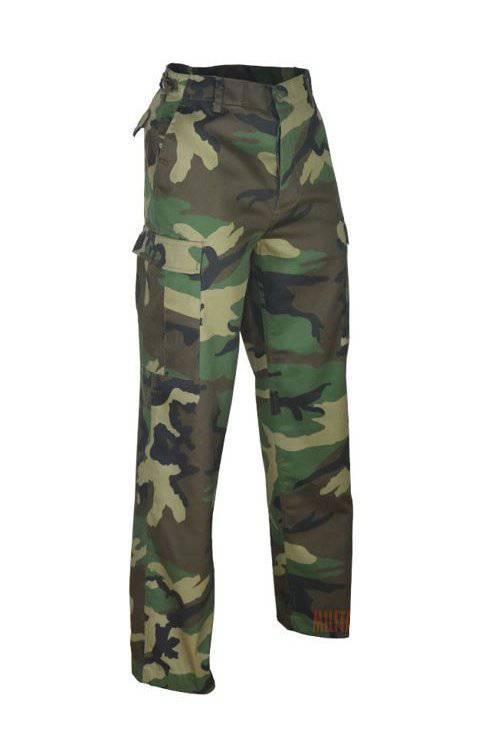 Pantaloni Militari BDU Ranger Camuflaj Woodland