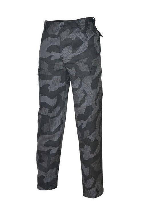 PANTALONI MILITARI BDU RANGER CAMUFLAJ SPLINTER NIGHT