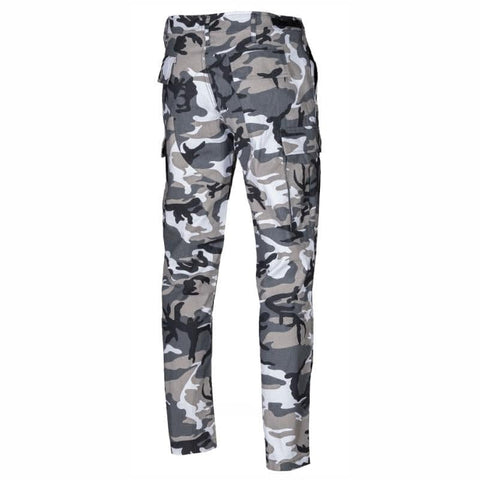 PANTALONI US BDU RIPSOP SLIM FIT CAMUFLAJ URBAN