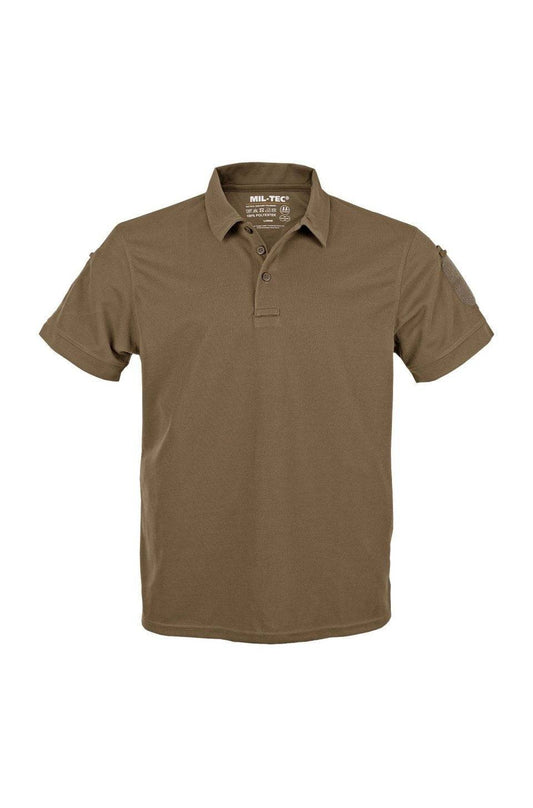 TRICOU TACTICAL POLO QUICKDRY COYOTE