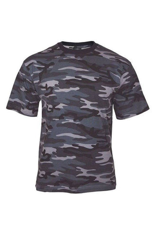 TRICOU BARBATI CAMUFLAJ DARK CAMO