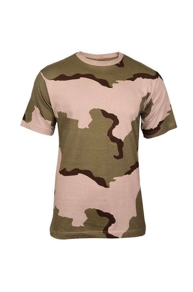 TRICOU BARBATI CAMUFLAJ DESERT 3 CULORI