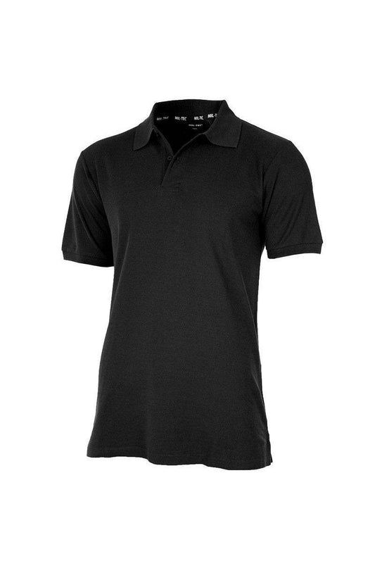 TRICOU POLO MIL-TEC BLACK