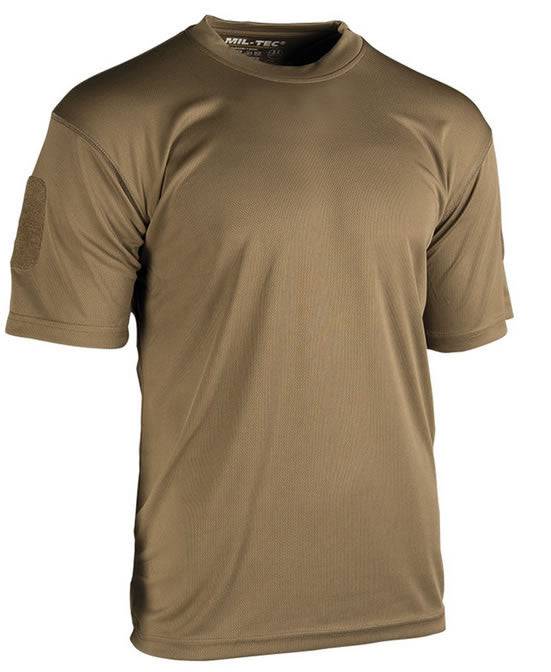 TRICOU TACTICAL QUICKDRY COYOTE