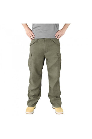 PANTALONI RAW VINTAGE FATIGUES OLIV