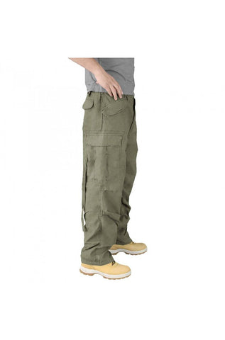 PANTALONI RAW VINTAGE FATIGUES OLIV