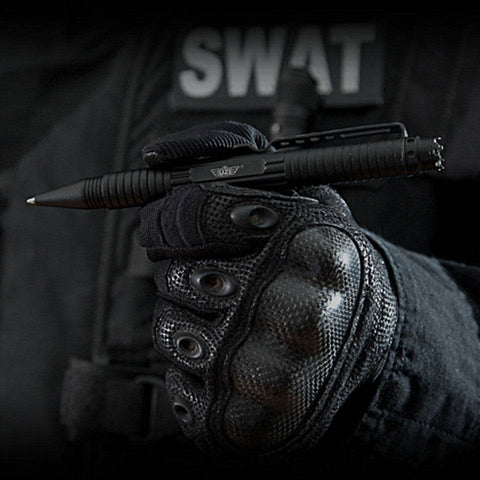 UZI Tactical Pen w/ DNA Catcher - Black