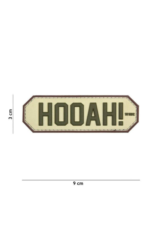 Patch 3D PVC HOOAH! Sand