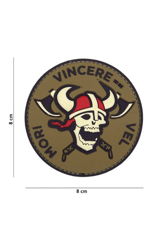 Patch 3D PVC Mori Vincere Vel Red/White