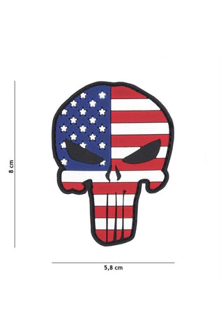 Patch 3D PVC Punisher USA