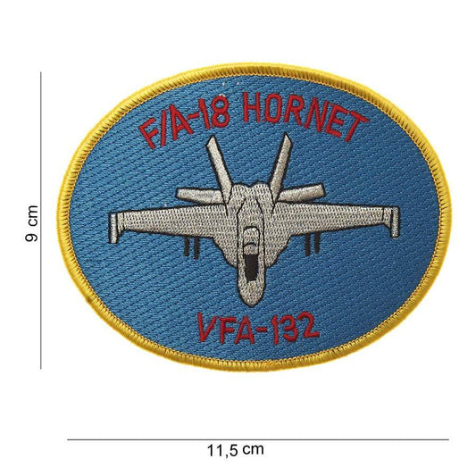 PATCH TRICOTAT F/A-18 hornet VFA-132 #4063