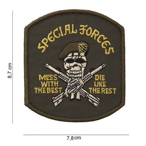 PATCH TRICOTAT special-forces (skull) #3054