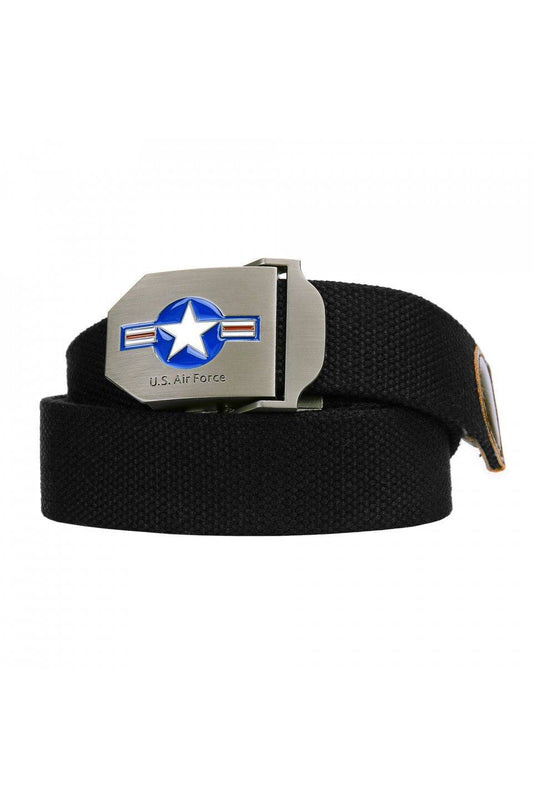 Curea Web belt style 10 USAf WWII Neagra